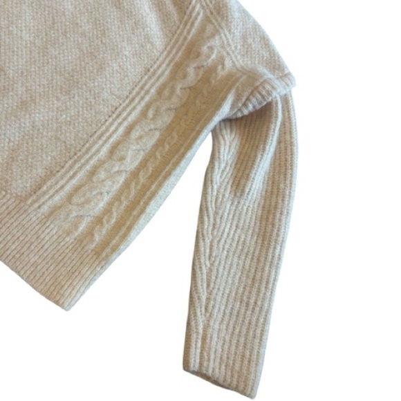 Madewell Cable Havener Pullover Sweater Size Small EUC - Picture 7 of 9